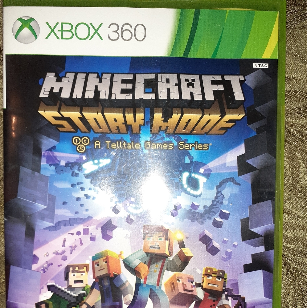 Minecraft: Story Mode - Season Pass Disc (Microsoft Xbox 360, 2015).